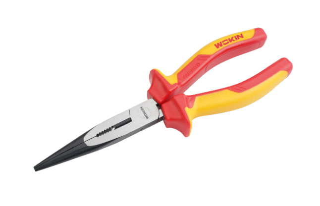 Wokin 8 Inch Insulated Long Nose Pliers Premium Line