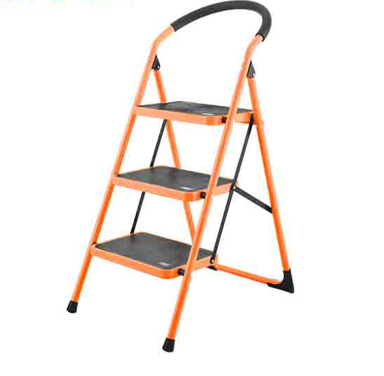 Wokin 150KG Load 3 Step Steel Ladder