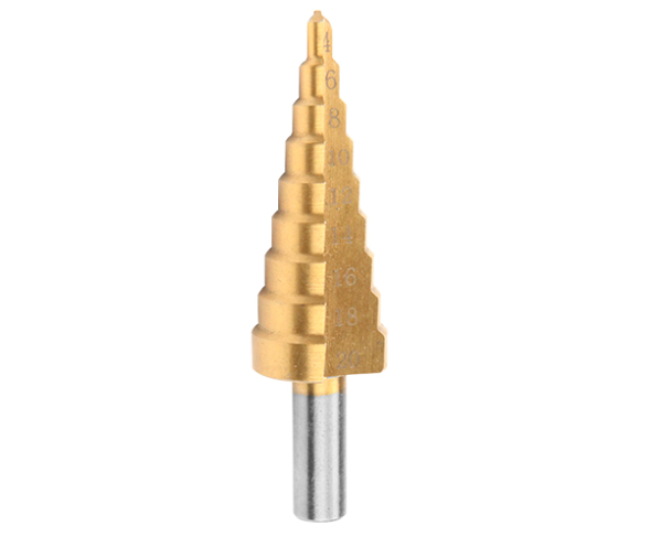 Wokin 4-20X2mm Titanium Coated Step Drill Bit