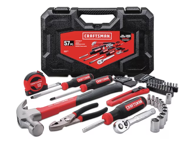 Craftsman 57pc Mixed Tool Set