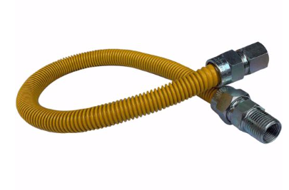 Jones Stephens 3/4 x 24 Inch Gas Connector with Fitting