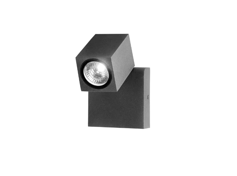 Home Decorators Collection Kearney Bronze Small Exterior LED Wall Lantern Damaged Box