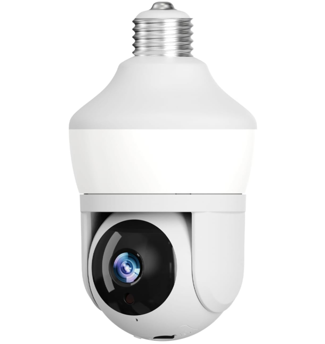 Sight Bulb Smart Camera And Light Home Security Damaged Box