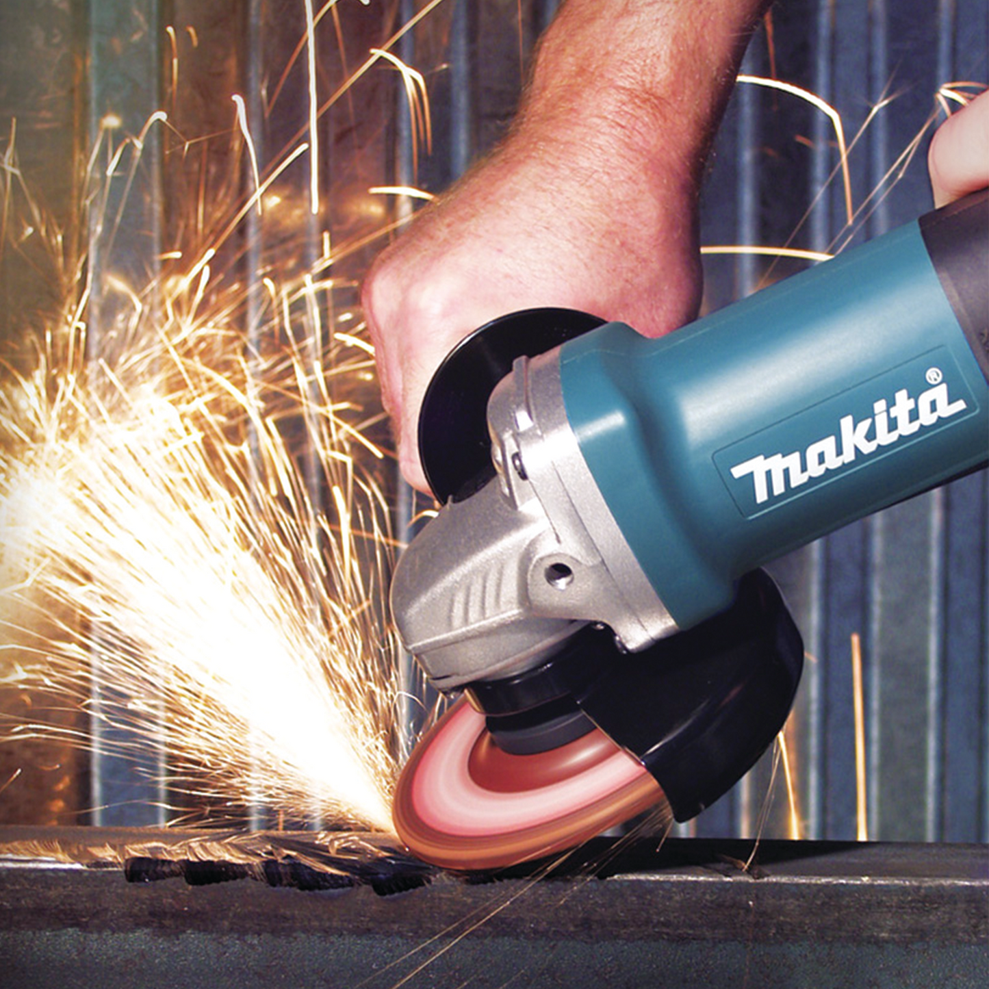 Makita Paddle Switch Angle Grinder 4 1/2 Inch Factory Serviced