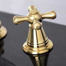 Kingston Brass American Classic 1.2 GPM Widespread Bathroom Faucet with Pop-Up Drain Assembly Damaged Box