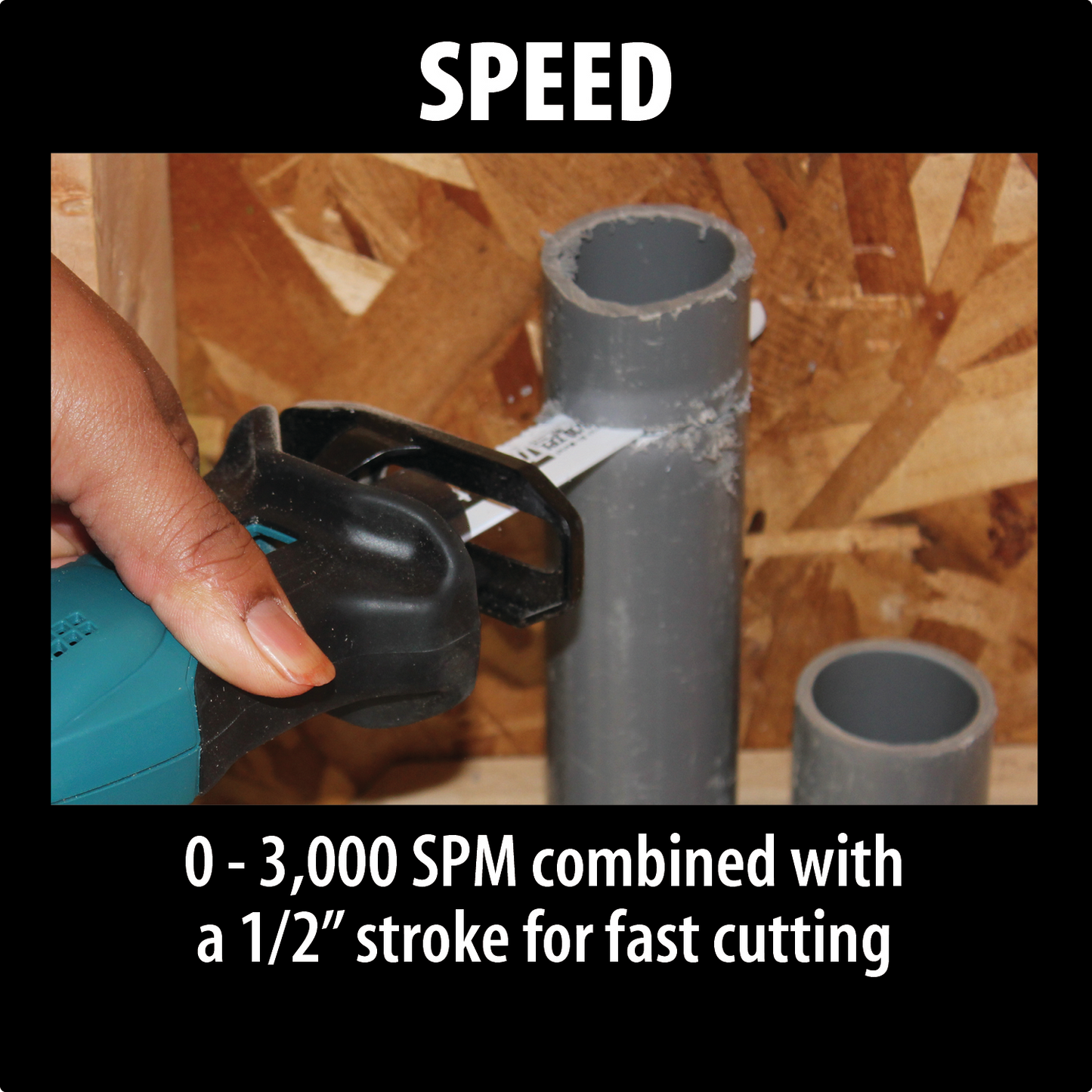Makita 18 Volt Lithium Ion Cordless Reciprocating Saw Factory Serviced (Tool Only)