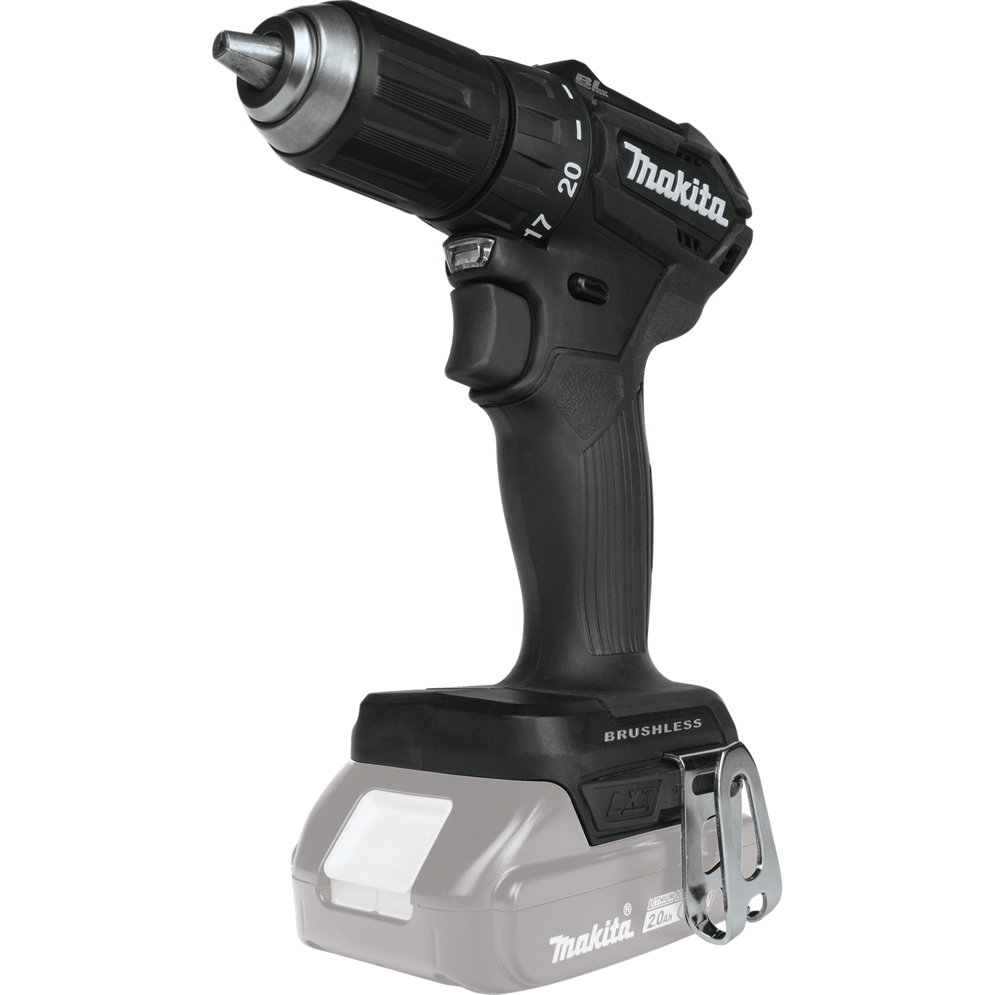 Makita 18 Volt LXT Lithium Ion Sub Compact Brushless Cordless 1/2 Inch Driver Drill Factory Serviced (Tool Only)