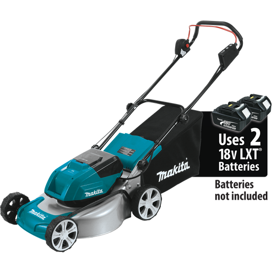 Makita 36 Volt LXT Brushless 18 Inch Lawn Mower Factory Serviced (Tool Only)