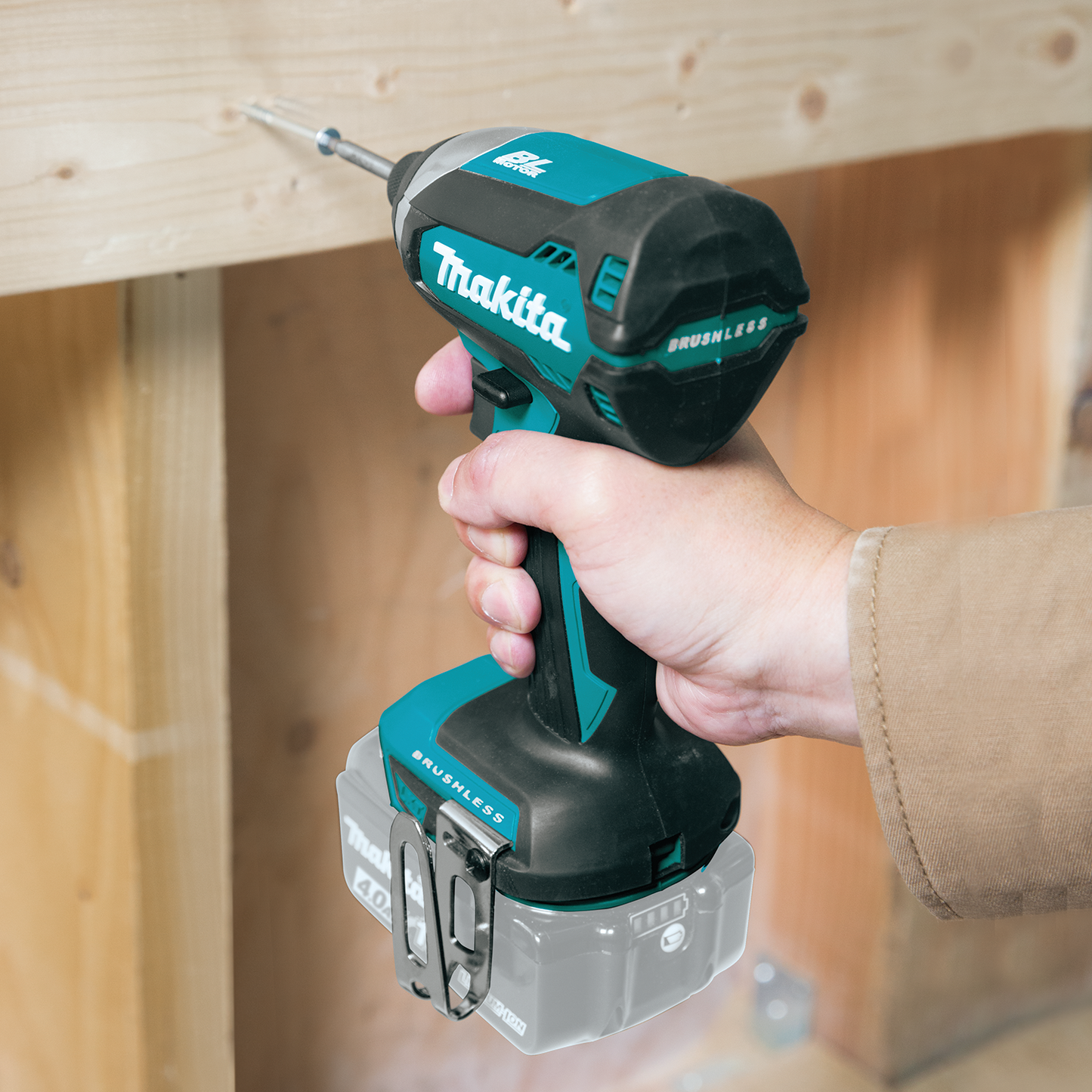 Makita 18 Volt LXT Lithium Ion Brushless Cordless Impact Driver Factory Serviced (Tool Only)