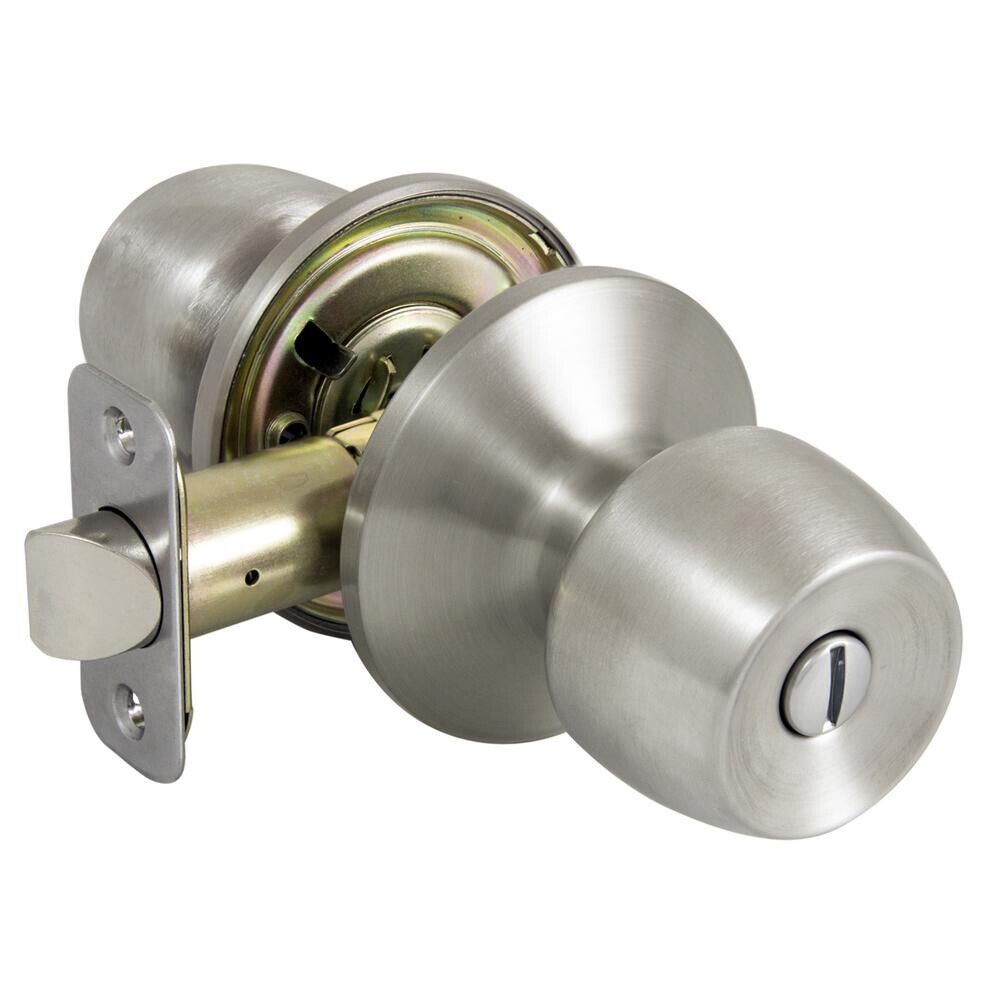 Defiant Brandywine Stainless Steel Bed and Bath Door Knob Damaged Box