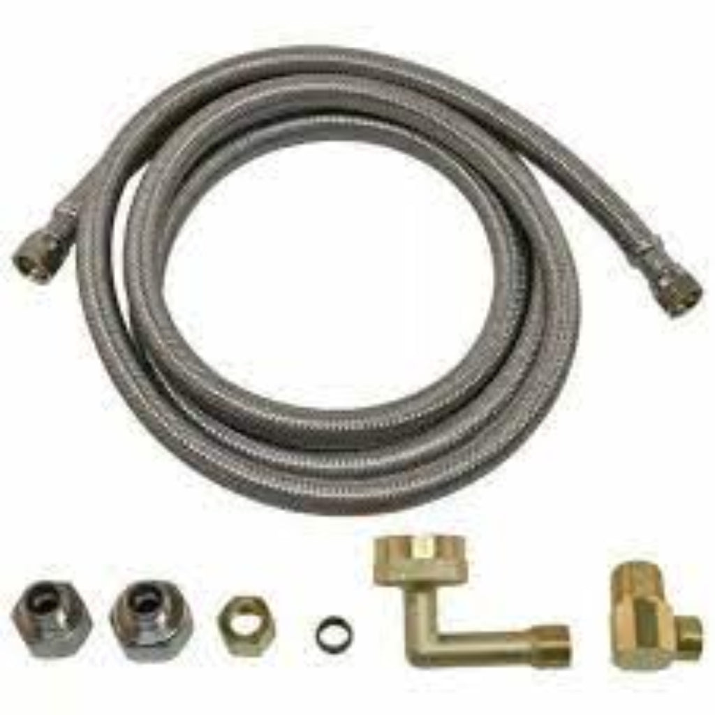 Everbilt 6 Foot Stainless Steel Dishwasher Installation Kit