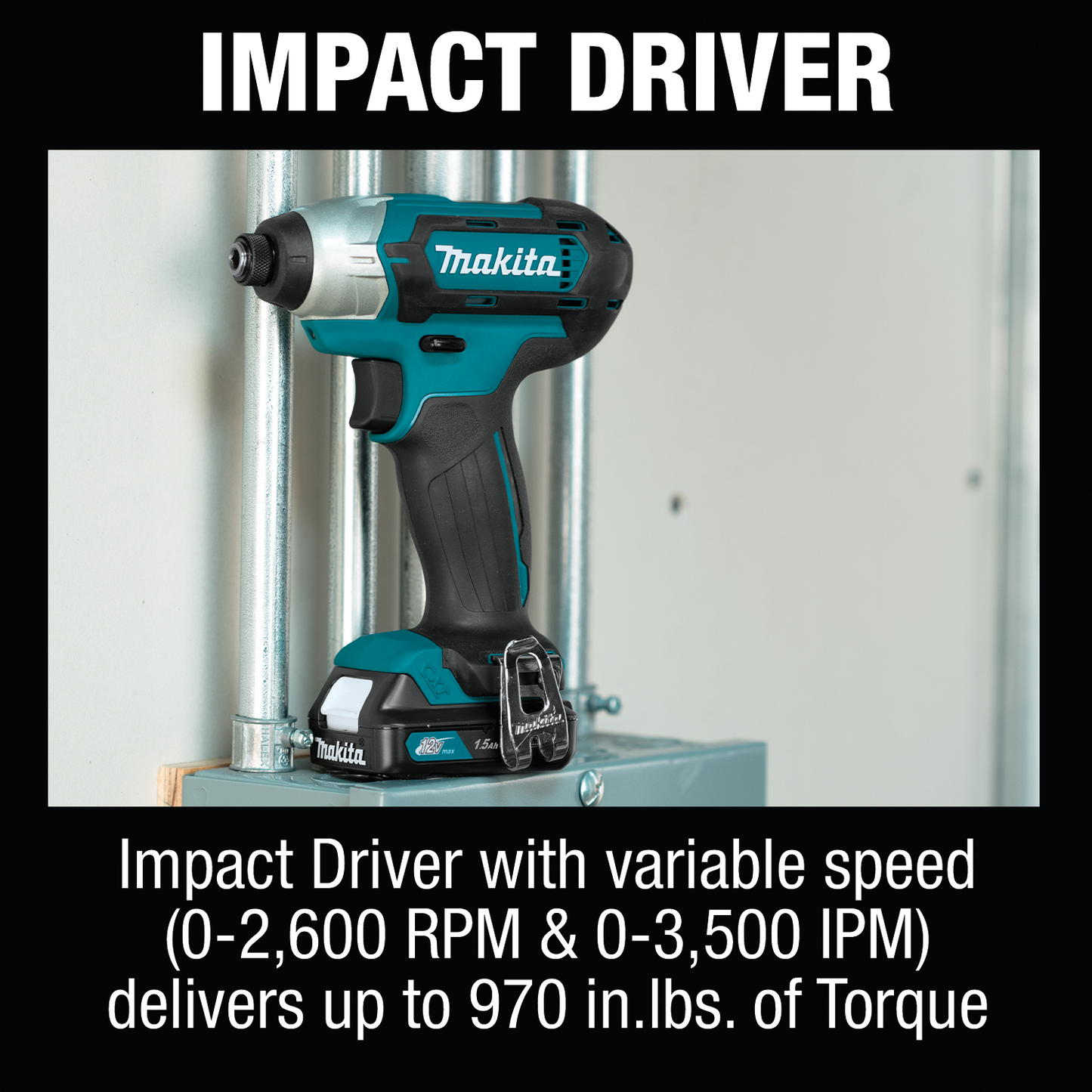 Makita 12V Max CXT Lithium Ion Cordless 2 Pc Combo Kit 1.5Ah Refurbished