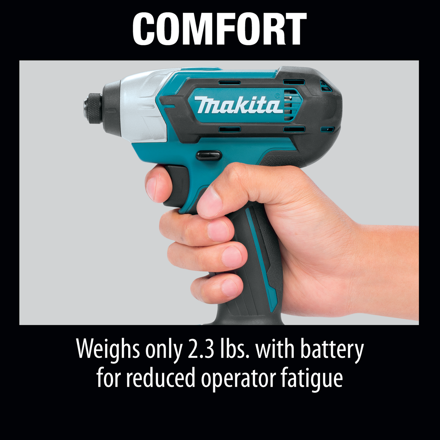 Makita 12 Volt Max Lithium Ion Cordless Impact Driver Factory Serviced (Tool Only)