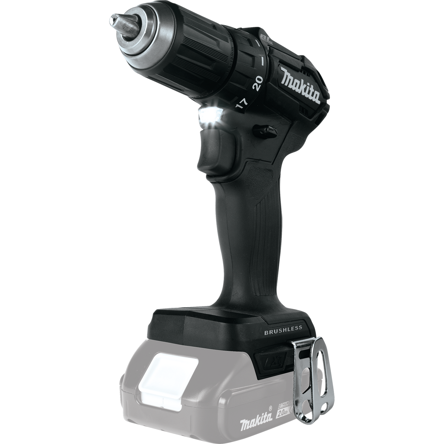Makita 18 Volt LXT Lithium Ion Sub Compact Brushless Cordless 1/2 Inch Driver Drill Factory Serviced (Tool Only)