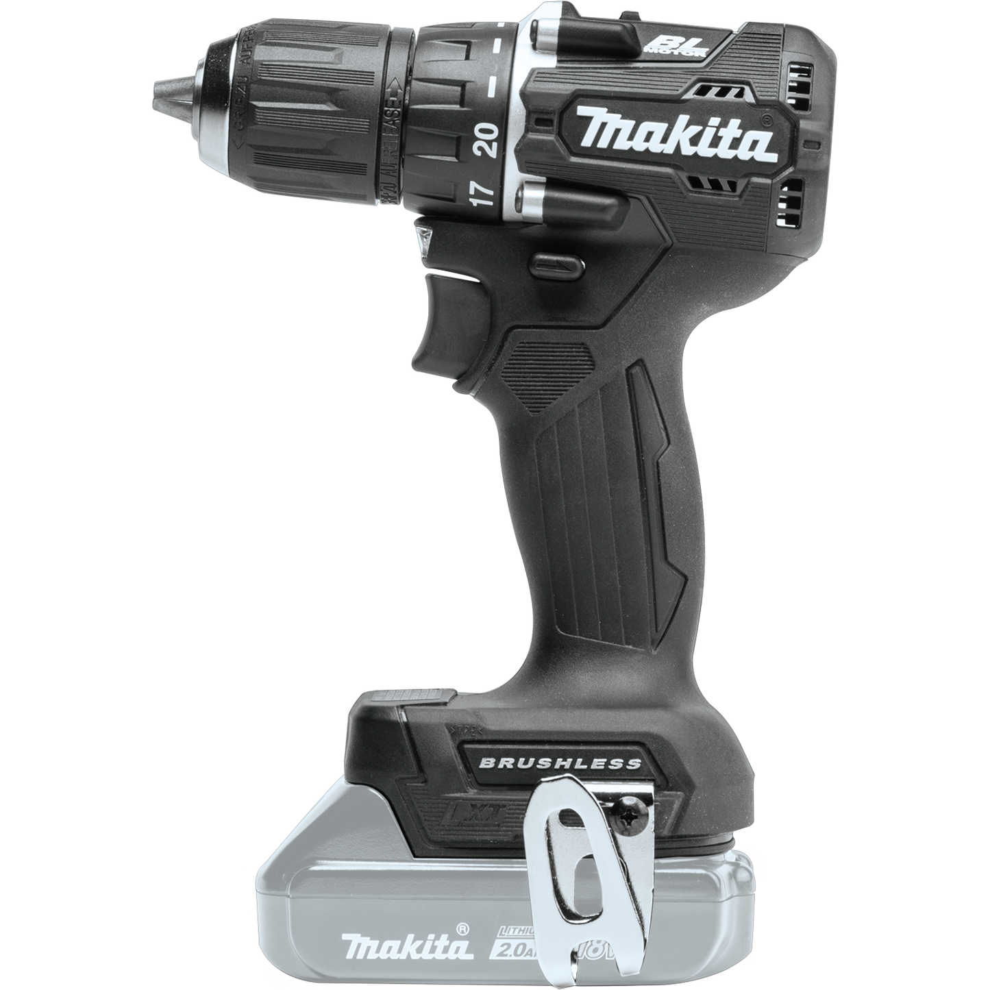 Makita 18 Volt LXT Lithium Ion Sub Compact Brushless Cordless 1/2 Inch Driver Drill Factory Serviced (Tool Only)