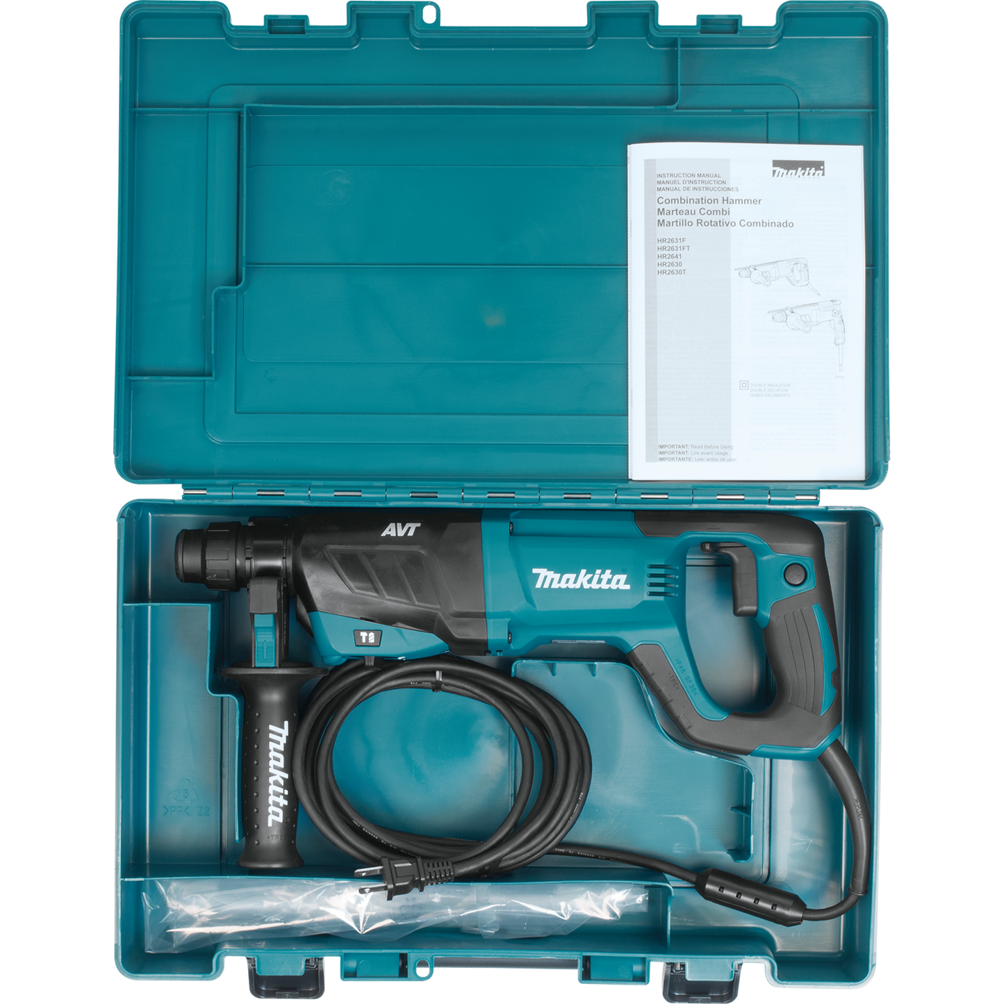 Makita 1 Inch AVT Rotary Hammer SDS-Plus Factory Serviced