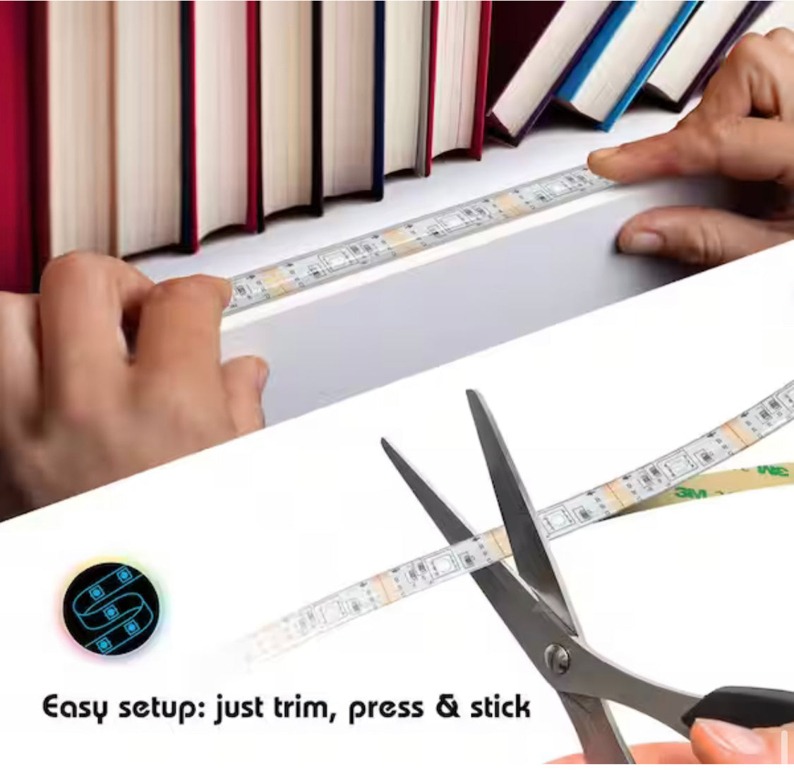 Tzumi Aura LED 6.5 ft. Strip Light