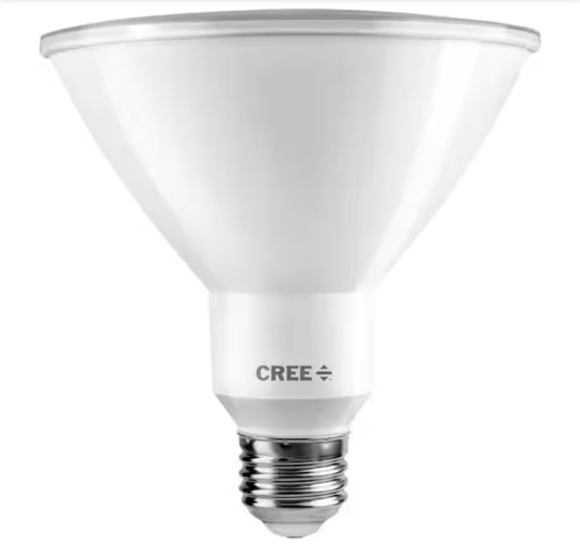 Cree 120W Equivalent Bright White (3000K) PAR38 Dimmable Exceptional Light Quality LED 25 Degree Spot Light Bulb - Damaged Box