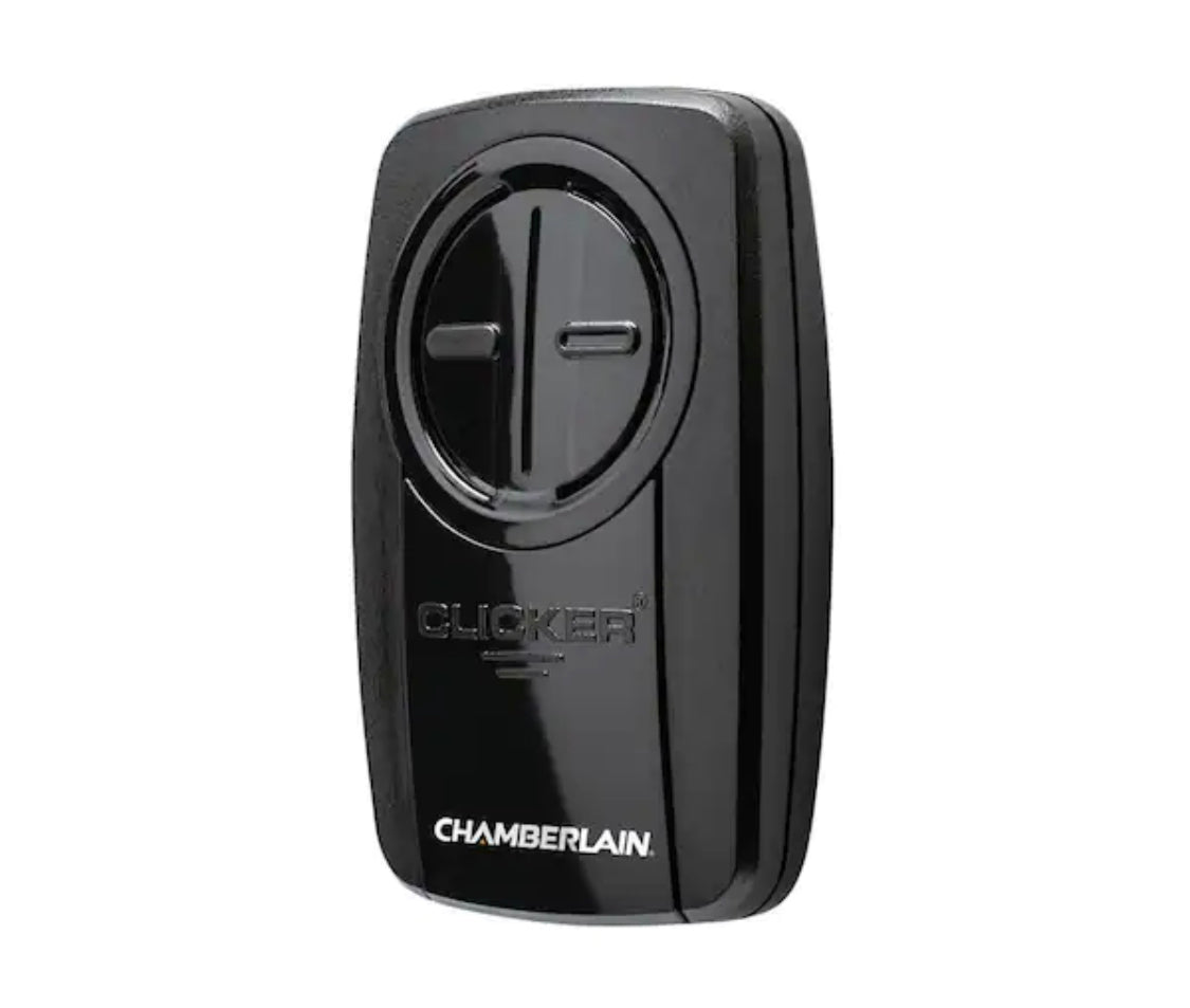 Chamberlain Universal Clicker Black Garage Door Remote Control
