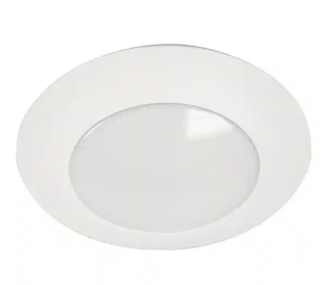Halo HLC 6 in. 3000K Integrated LED Recessed Light Trim (6-Pack) - Damaged Box