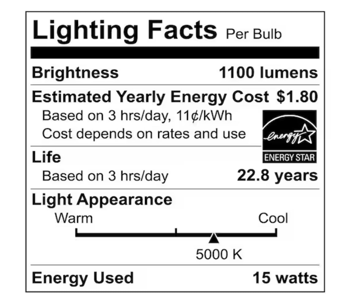 EcoSmart 120-Watt Equivalent PAR38 Dimmable Flood LED Light Bulb Daylight (2-Pack) - Damaged Box