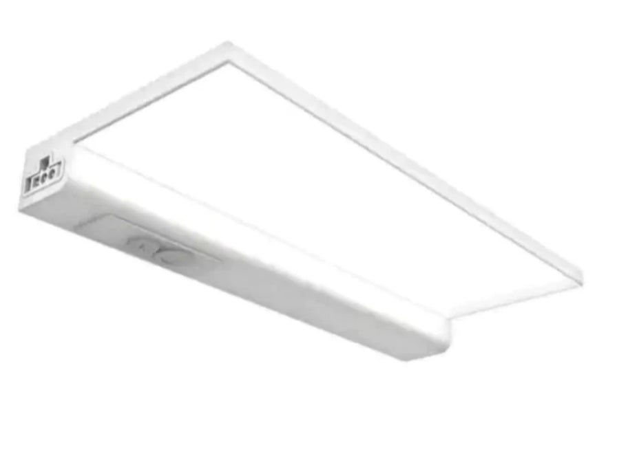 Feit Electric 9.5 in. Fits 12 in Under Cabinet Flat Panel LED Light White Linkable Onesync Color Changing CCT Plugin Integrated - Damaged Box