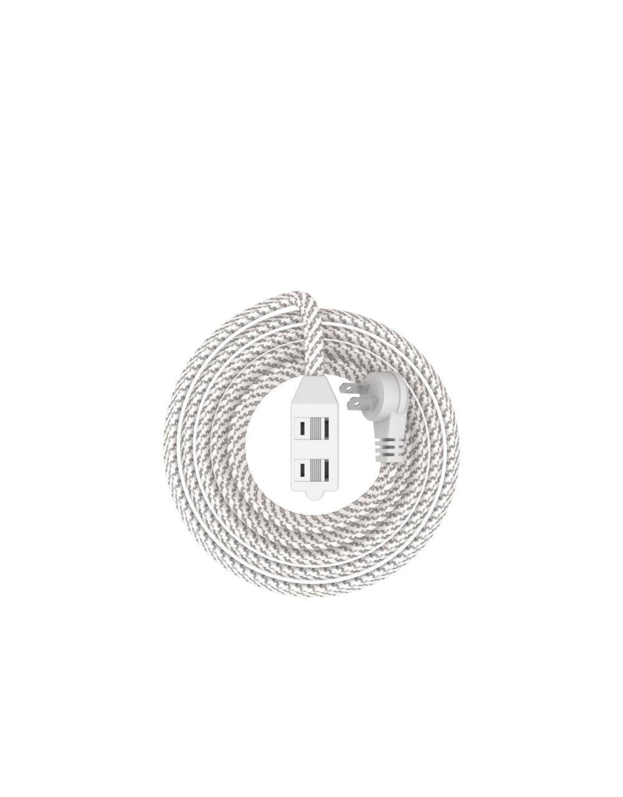 HDX 10 Foot Braided Indoor Extension Cord New