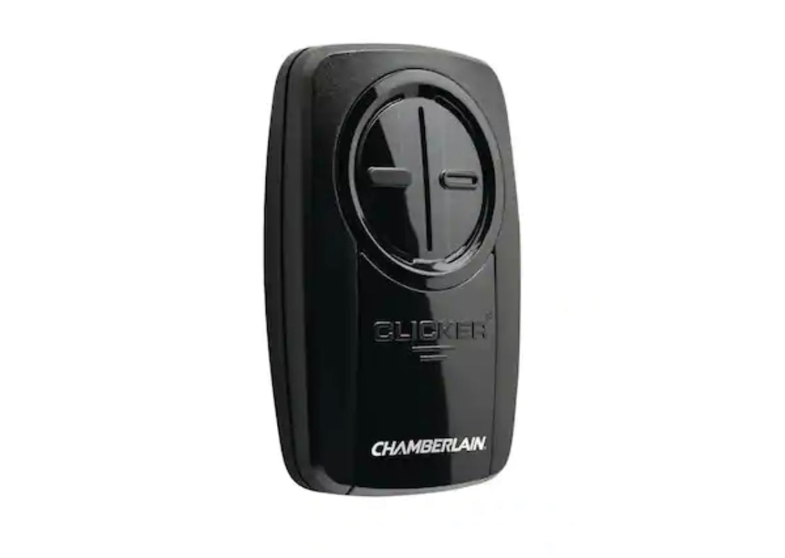 Chamberlain Universal Clicker Black Garage Door Remote Control