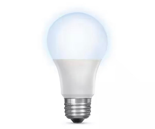Feit Electric 60-Watt Equivalent A19 IntelliBulb Dusk to Dawn CEC Title 20 Compliant 90+ CRI LED Light Bulb, Daylight 5000K