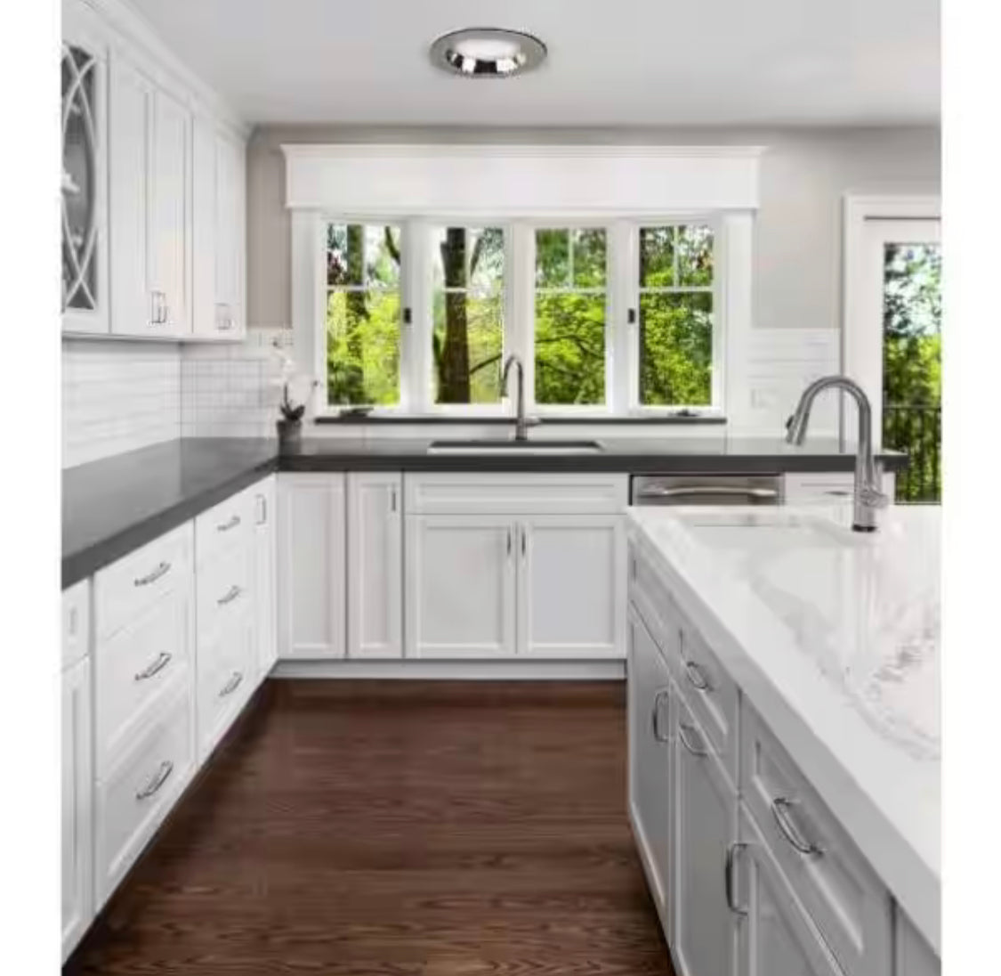 Commercial Electric 4 in. Selectable Integrated LED Recessed Retrofit Interchangeable Trim - Damaged Box