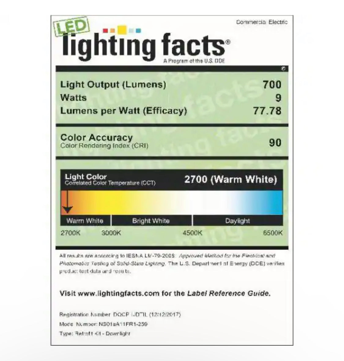 Commercial Electric 6 in. New Construction/Remodel Matte White Dimmable LED Recessed Trim with Adjustable Color Changing Technology (2-Pack) - Damaged Box