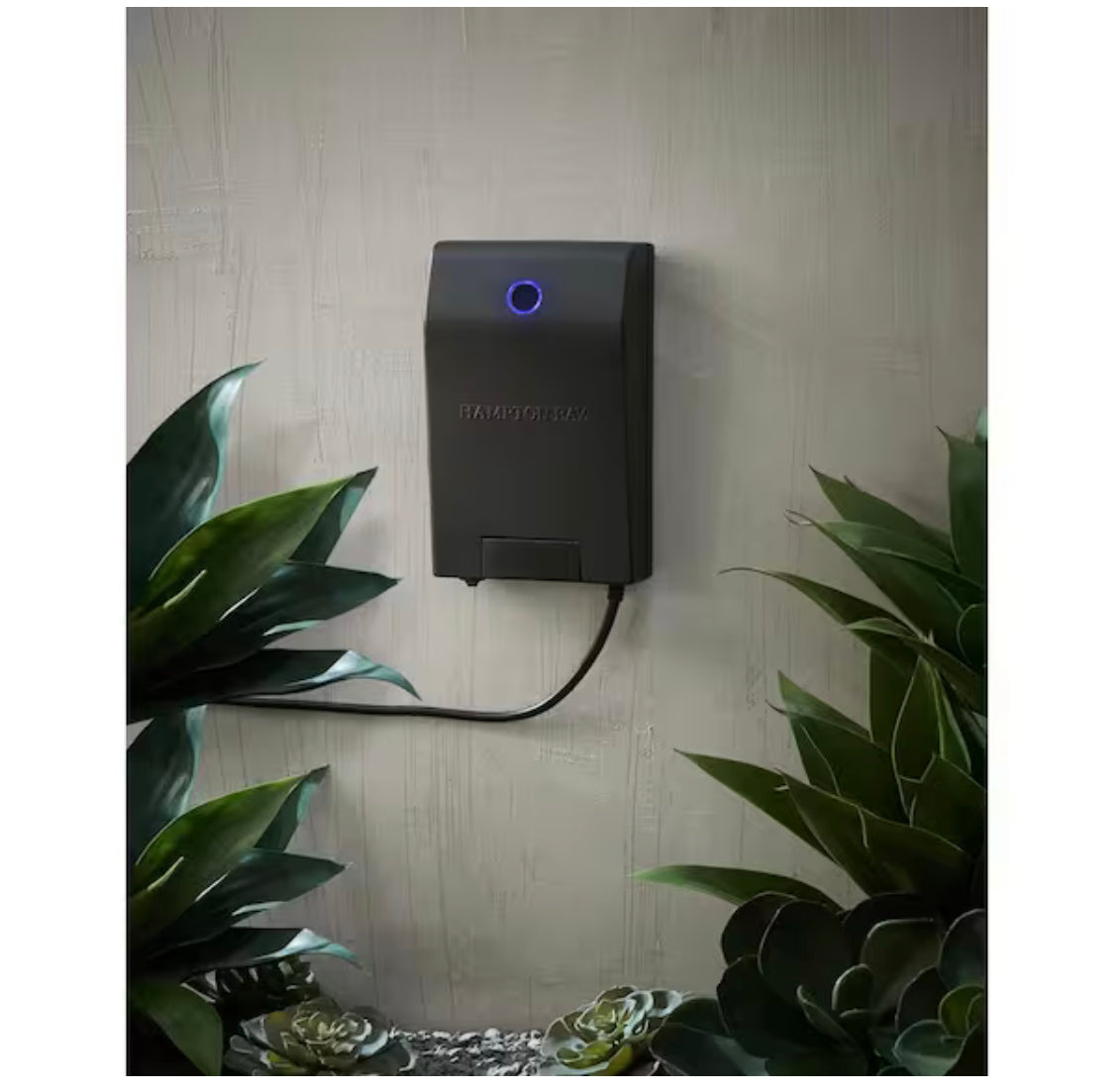 Best Seller Hampton Bay Smart 200 Watt Landscape Lighting Transformer with Dusk to Dawn Sensor Powered by Hubspace