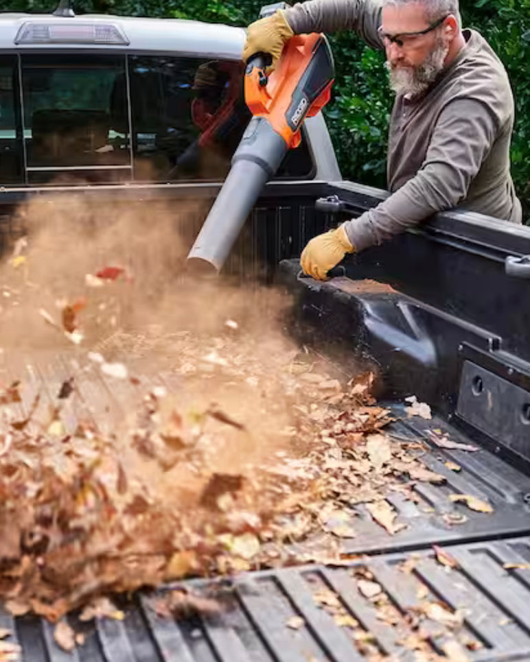 RIDGID 18V Brushless 130 MPH 510 CFM Cordless Battery Leaf Blower (Tool Only) - Damaged Box