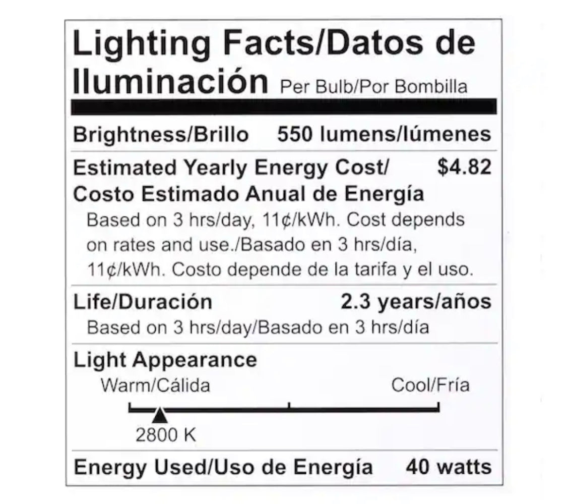 Philips 60-Watt Equivalent G25 E26 BaseHalogen Clear Decorative Globe Light Bulb (3-Pack) - Damaged Box