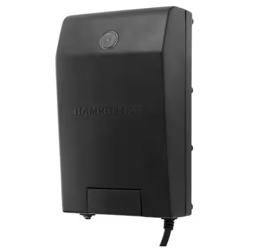 Best Seller Hampton Bay Smart 200 Watt Landscape Lighting Transformer with Dusk to Dawn Sensor Powered by Hubspace