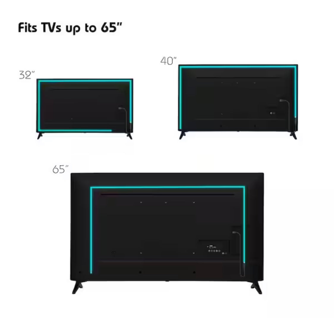 Tzumi Aura LED 6.5 ft. Strip Light