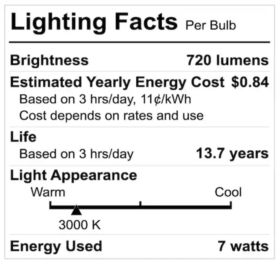 EcoSmart 60-Watt Equivalent A15 Dimmable Frosted Glass Filament LED Vintage Edison Light Bulb Bright White (3-Pack) - Damaged Box
