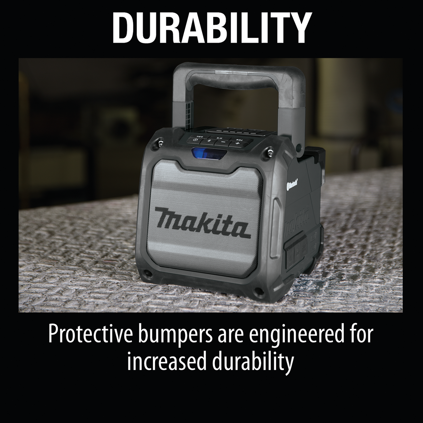 Makita 18V Cordless Job Site Speaker Factory Serviced (Tool Only)