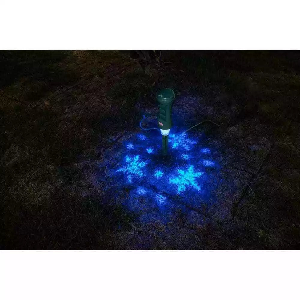 Defiant Smart Outdoor Power Stake With Ground Projector Damaged Box