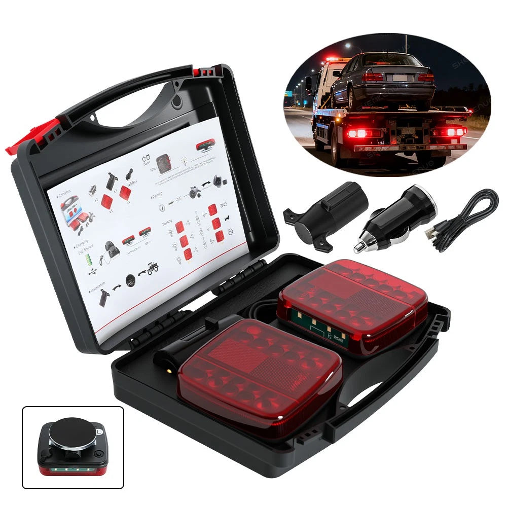80206 LED Wireless Trailer Light Kit Bluetooth