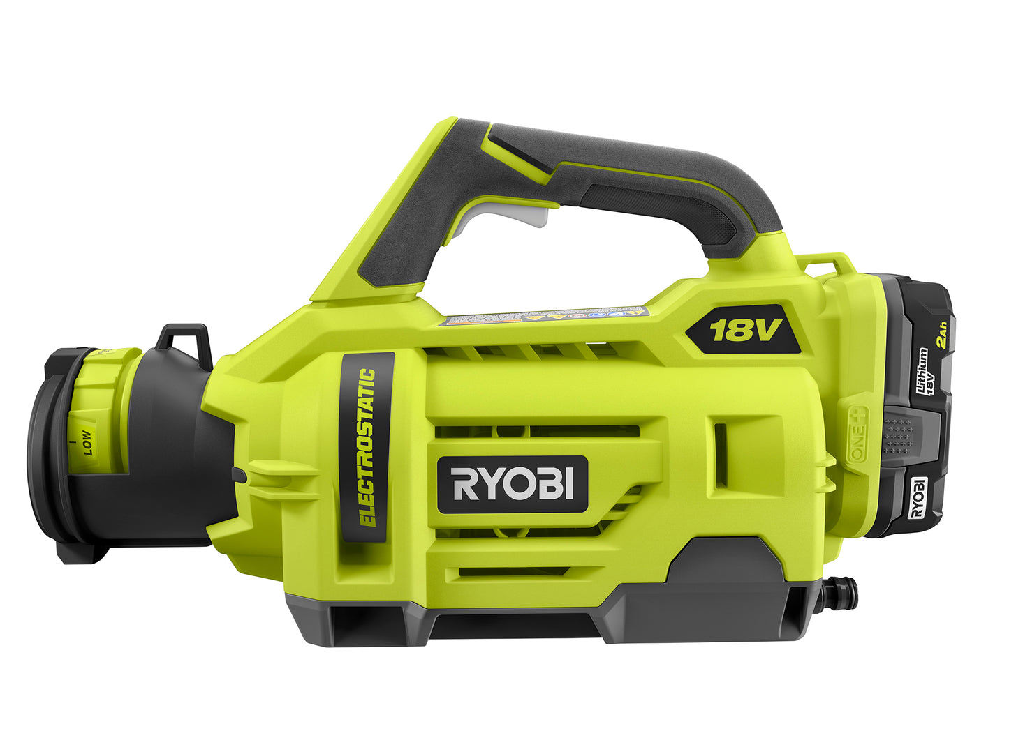 Ryobi One Plus 18V Cordless Electrostatic 1 Gal. Sprayer Kit with (2) 2.0 Ah Batteries and (1) Charger Damaged Box