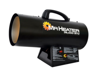 Mr. Heater 38,000 BTU Forced Air Propane Heater