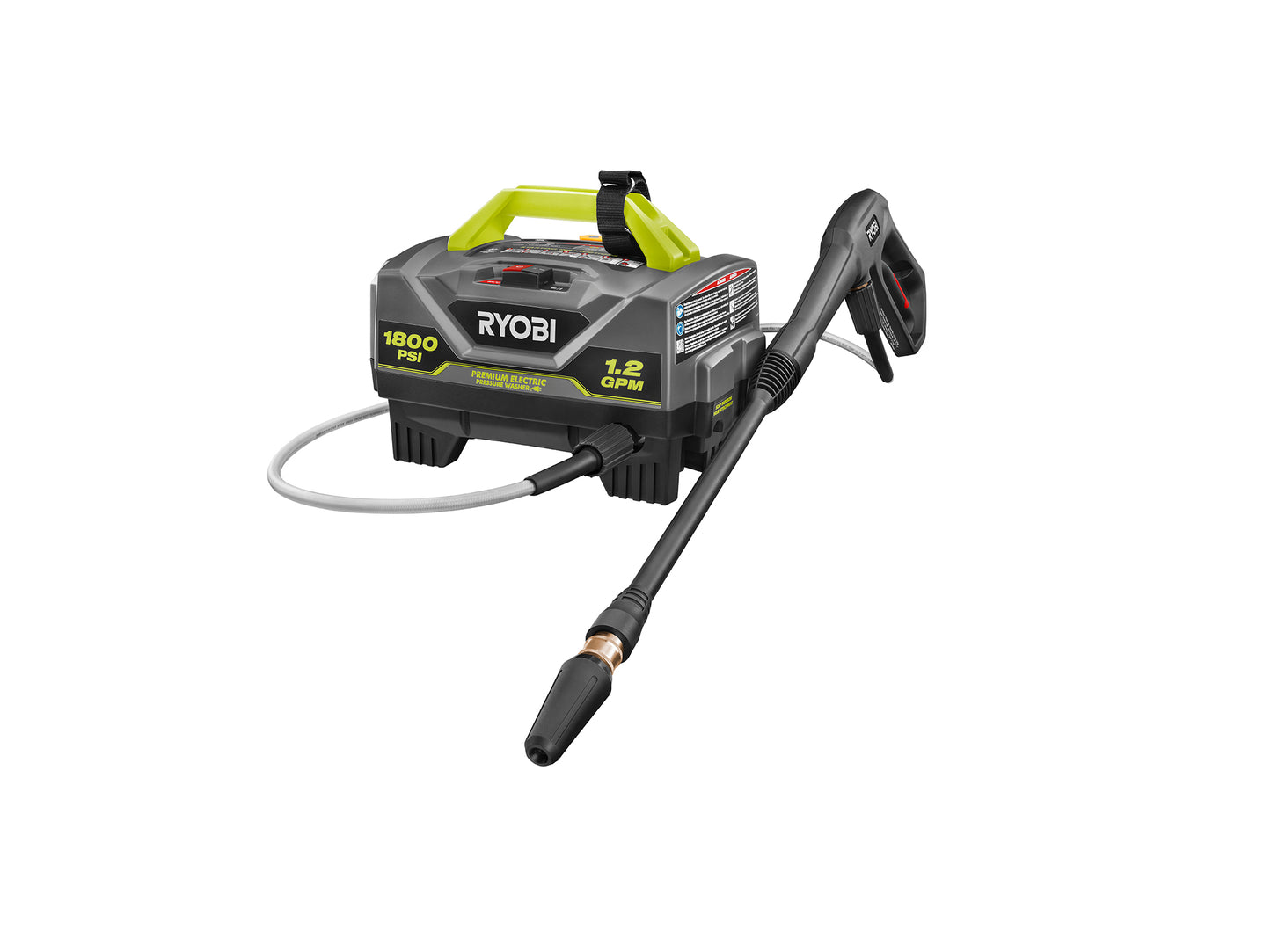 Ryobi 1800 PSI 1.2 GPM Cold Water Electric Pressure Washer Damaged Box