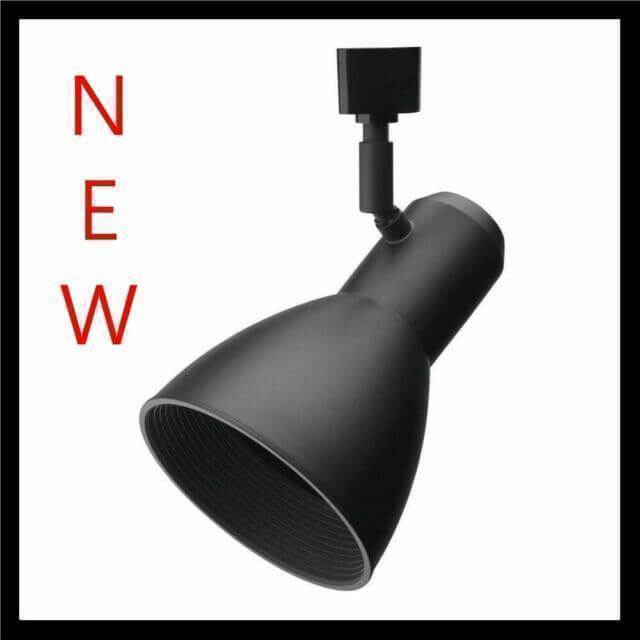 1-Light Black LED Track Lighting Step Baffle Damaged Box-bay & strip lights-Tool Mart Inc.