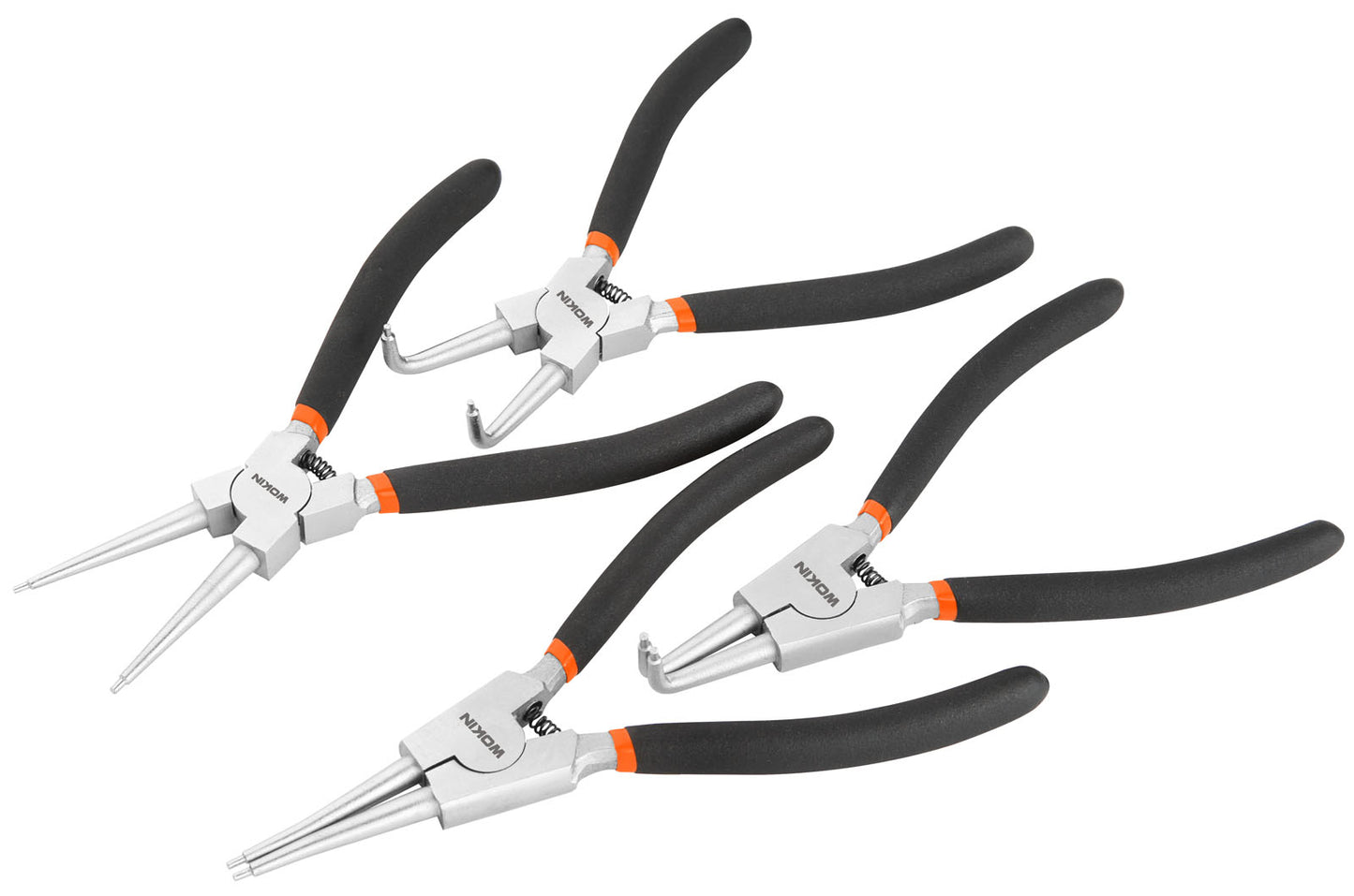 Wokin Circlip Pliers Four Piece 7 Inch Set