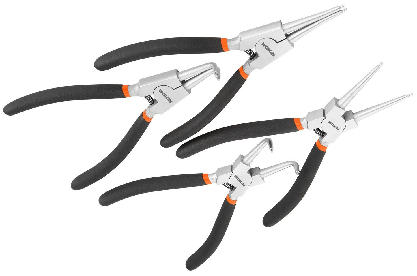 Wokin Circlip Pliers Four Piece 7 Inch Set