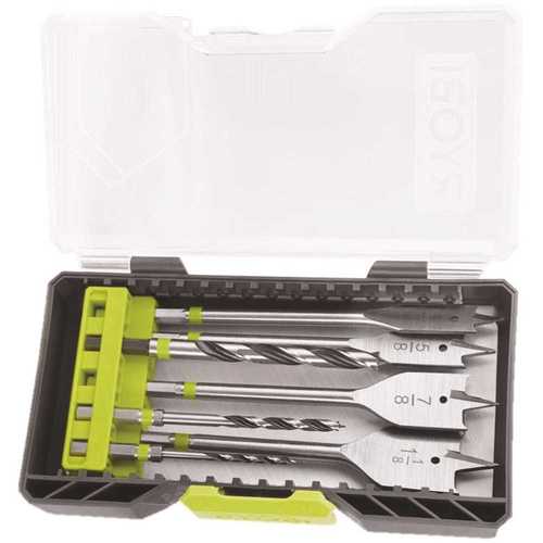 Ryobi 11 Piece Impact Rated Wood Drilling Set- Damaged Box
