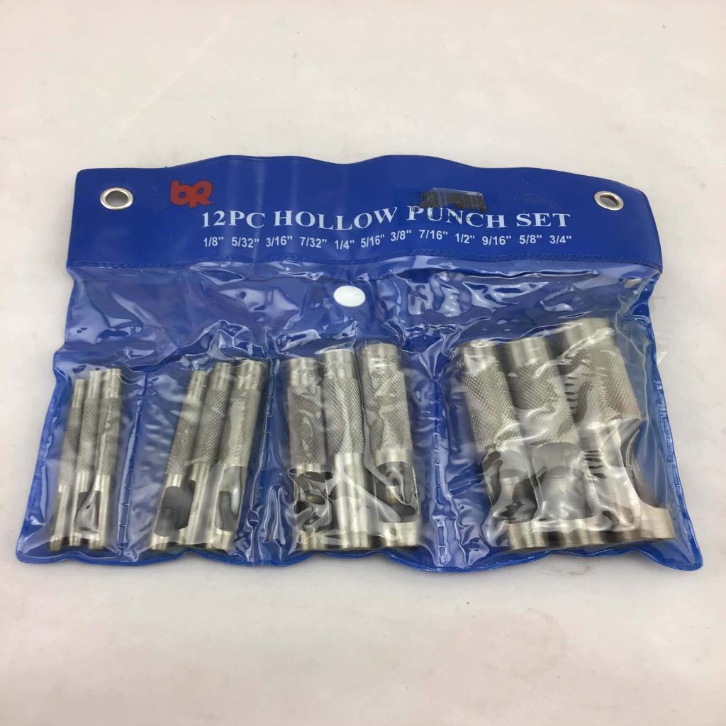12 PC Hollow Punch Set-HAND TOOLS-Tool Mart Inc.
