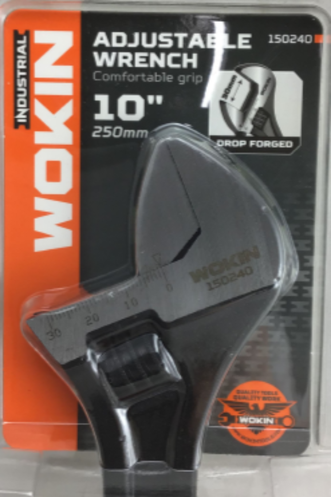 Wokin 10 Inch Adjustable Wrench