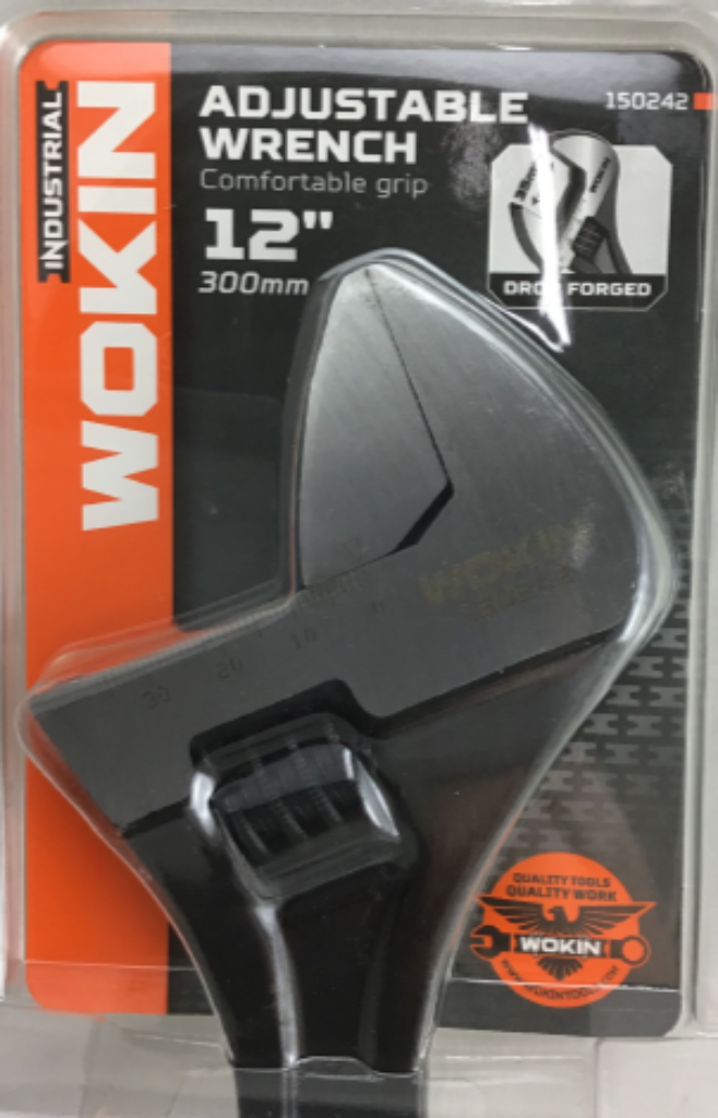 Wokin 12 Inch Adjustable Wrench